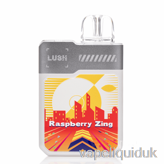 Digiflavor x Geek Bar LUSH 20K Disposable Raspberry Zing Vape Liquid